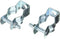 1/2" Conduit Pipe Hanger, 2-Pack