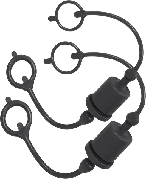 2 Set 1/2 Tractor Hydraulic Coupler Male Dust Cap and Female Plug Cover, ISO A Quick Disconnects Port Plug Fittings