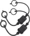 2 Set 1/2 Tractor Hydraulic Coupler Male Dust Cap and Female Plug Cover, ISO A Quick Disconnects Port Plug Fittings