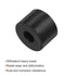 HARFINGTON 8pcs Black Neoprene Round Anti Vibration Isolation Pads, 1.2 Inch OD, 0.4 Inch ID, 0.8 Inch Thick Rubber