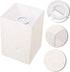 Linen Lampshade Drum Pendant Light White Chandelier Nightstand Decor Cloth Lampshade Spider Lamp Shade s for Floor
