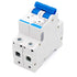 Baomain Low-Voltage Mini Circuit Breaker NXB-63(DZ47-63) C63 63A 2 Pole 400V DIN Rail Mount White