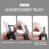 10PCS Aluminum Alloy Utility Knife, Pocket Knife with Clip, Retractable Box Cutter EDC Razor Knives with Blades