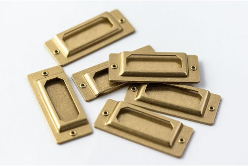 Brass Label Plate, Midori (82022006)