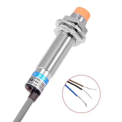 uxcell 4mm Detecting Distance Inductive Proximity Switch PNP NO DC 6-36V for 3D Printer Probe
