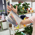 AUSTARK 10Pcs Zipper File Bags, Waterproof Plastic Mesh Document Bags for Office, Home & Travel (B6 Size)
