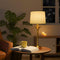 ERLUQYU Cordless Table Lamp for Living Room, Gold Glam Table Lamp with Tapered