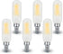 Frosted Light Bulbs E12 LED Bulb, 40W Warm White 2700K, Chandelier Frosted, E12 Candelabra, 6 Pack
