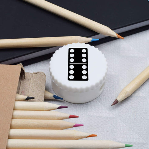Azeeda (PS00052521) 'Domino Game Tile' Compact Pencil Sharpener