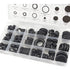 XINGYHENG 125Pcs Rubber Grommets Assortment Set, 18 Sizes for Plumbing and General Repair