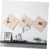 Ciieeo 3pcs Pink Felt Board Tiles, Colored Felt Notes Board Tiles, Memo Wall Bulletin Boards, Three-Dimensional Photo
