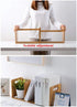 Rack,Countertop Bamboo Desktop Bookshelf Adjustable Storage Organizer Display Shelf Platforms, Book Stands Shelves