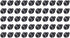 uxcell M4 x 6mm Carbon Steel Phillips Pan Head Machine Screws - 50pcs with Spring Washer and Plain Washers