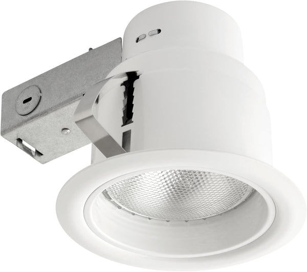 Globe Electric 90671 5" Rust Proof Indoor/Outdoor Ridged Baffle Round Trim Recessed