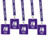 Hall Pass Lanyards Set with Card Passes, Unbreakable Classroom Passes for Teacher Parents (Library, Hall, Bathroom,