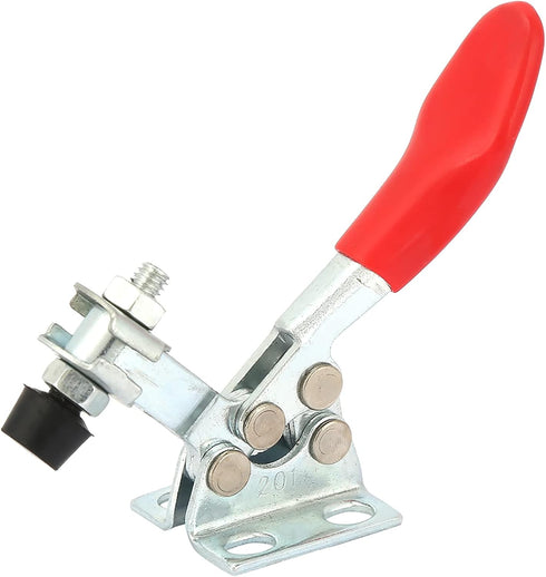 (201) Cryfokt Handle Horizontal Clamp, Carbon Steel Material Carbon Steel Horizontal Clamp, Work Table for Woodworking