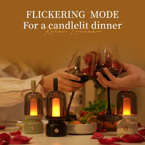 Portable Retro Table Lamp for Outdoor Indoor,LED Sleep Lamp Cute Room Decor Night Light ,Cordless USB Rechargeable Desk