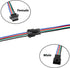 mxuteuk 20 Pairs 22 AWG JST SM Plug 4 Pin Male to Female LED Wire Connector Adapter Electrical Cable 150mm for Led Strip 5050 3528