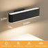Set 2 3 360 MOITA Battery Operated Wall Sconce of Wireless Wall Lamp with Remote Control & Touch Control Rechargeable