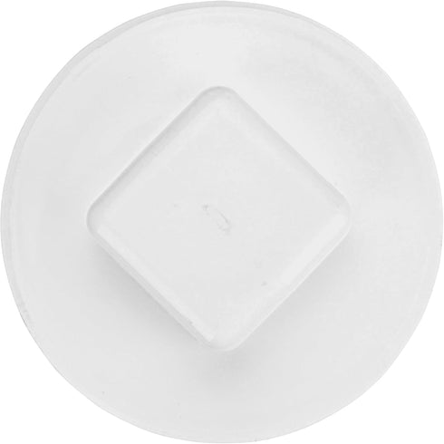 NDS 41P8 PVC S&D Cleanout Plug with 4-Inch MPT Connection for 4-Inch FPT Drain Fittings, White