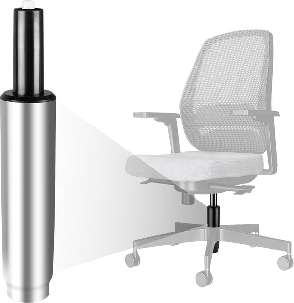 Donext Gas Lift for Office Chairs, 3.9 Inch Stroke Heavy-Duty Gas Cylinder Replacement, Universal Size Fits Most