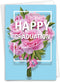 NobleWorks Happy Graduation Card with Envelope - High School or College Congratulations Notecard (Grad C3532GDG)