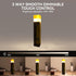 Yevheniy 3 Light-up Wall Torch Lamp with Lighting Levels, Hand Held & Wall Mountable Table Lamps, USB Rechargeable