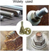 Deburring Drill Bit for Stainless Steel, 2Pcs External Chamfer Tool for Repairing Damaged Bolts, Fits Triangle and