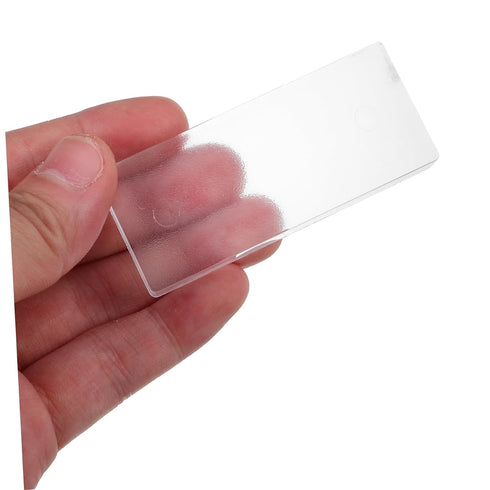 6pcs Luxshiny Acrylic Optical Lenses Convex Concave Lenses Physics Teaching Instrument Physics Optics Experiment Kit