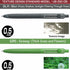 Uniball ZENTO 6 0.38mm, 0.5mm, 0.7mm UBN-ZSC-6C ZENTO Standard Model Ballpoint Pen Limited Aesthetic Colors (Creek