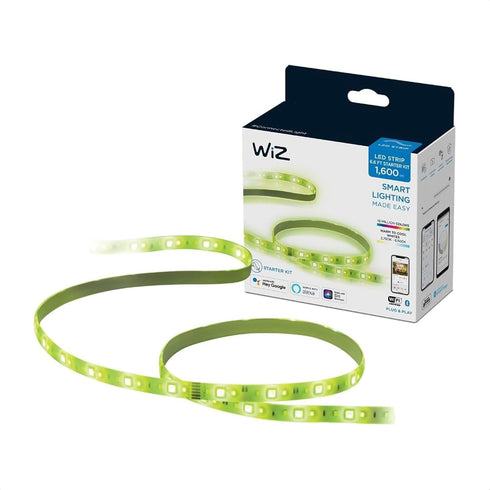 WiZ Connected 6FT RGB Wi-Fi LED Smart Color Changing Light Strip -