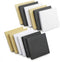 Sticky Notes 3"×3", 12 Pads Self-Stick Notes, 100 Sheets/Pad, Post Notes for Study, Work, Daily Life (Black, White,
