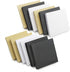 Sticky Notes 3"×3", 12 Pads Self-Stick Notes, 100 Sheets/Pad, Post Notes for Study, Work, Daily Life (Black, White,