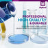 Pack of 20 Sterile Petri Dishes with Lids (90 x 15 mm), 2ml Plastic Pipettes for Lab Analysis