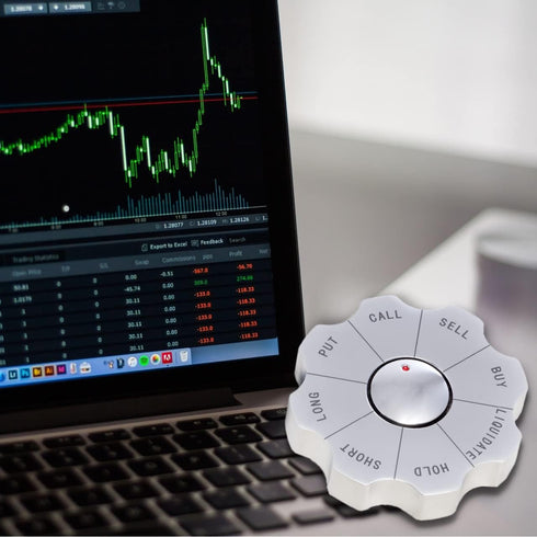 Bey-Berk Stock Market Wall Street Decision Maker Desk Paperweight