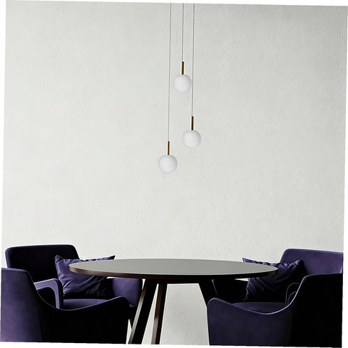 80mm Bulb Zerodeko Frosted Glass Globe Lampshade round Ball Light Cover Replacement for Ceiling Fan Pendant Wall Sconce