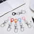 GAQWOK 6PCS Retractable Pen Holders - Clip on Pens for Badge Reel, Perfect Pen Holder for Lanyard, Nurses, and X-ray