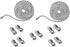 Pull Chain, 2 Pieces 59" Stainless Steel Bead Chain, Rustproof with 10 Free Matching Connectors, 3.2mm Ball Chain -