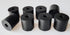 Multi Purpose Rubber Spacer 1 3/16 Inch OD x 3/8 Inch ID x 1 3/16 Inch Thickness Rubber Bushing Anti Vibration Spacer Black Round Neoprene Rubber Washers for Home and Car Accessories (8)