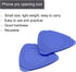 MECCANIXITY 50pcs Dark Blue Plastic Phone Pry Opening Tools 2.5mm Thick for Mobile Repair, Guitar Picks