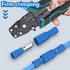 smseace 160pcs Bullet wire connectors with Crimp/Stripping/Cutting Multifunction wire crimping tool 22-10AWG Insulated Male/female Bullet Connector kit Electrical Bullet Crimp Connectors