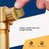 CSTQ0018 1/8-Inch Male National Taper Threads Solid Plug, Lead-Free Brass Pipe Fitting, 25