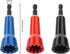 SUNJOYCO 3PCS Wire Nut Twister Tools for Drill, Wire Twisting Spinner, Wire Connector Driver Twisting Drill Attachment