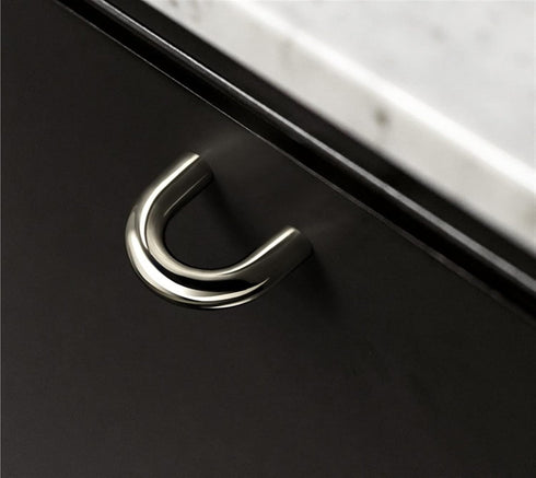 HYWZI 1Pcs 64mm) White Furniture Handles Wardrobe Room Cupboard Cloakroom Bedside Cabinet Handle Bedroom Accessories