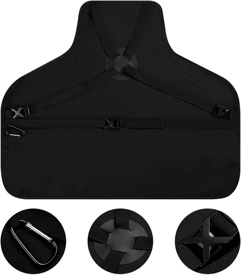 FodPand 8 Onions in Basket Tool Apron with Pockets Adjustable Cross-Back Welding Woodworking Vest Blacksmith Carpenter