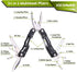 14 in 1 Multitool Pliers with Whistle Gift, Professional Pocket Pliers for Father, Boyfriend, Husband on Christmas,