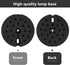 Generic 9.25 Inch Counterweight Plastic Lamp Base Weight, Round Floor Lamp Base Replacement Only, Heavy Duty for Table