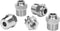Push to Connect Fitting - 304 Stainless Steel Male Straight 3/8" Tube OD x 1/2" NPT (Pack of 5)