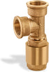One Way Check Valve 1/2" Female Float Brass Backflow Preventer for Plumbing Water Boiler Heating System