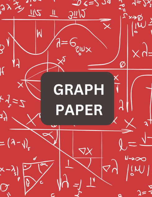 Graph Paper Composition Notebook, 8-1/2" x 11", 4 squares per inch, 100 Sheets: Math & Science Grid Paper, Blueprint Grid, Art Drafting Paper